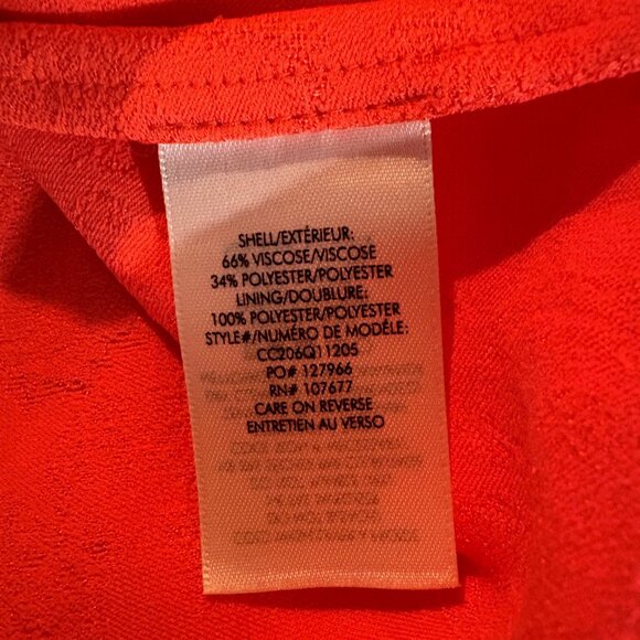 Alice + Olivia Shanda Blazer & Willis Pyjama Pant suit set in coral brocade - Picture 13 of 13